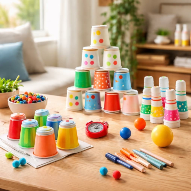 3 DIY faciles avec pots de yaourt — jeux économiques pour s’amuser à la maison